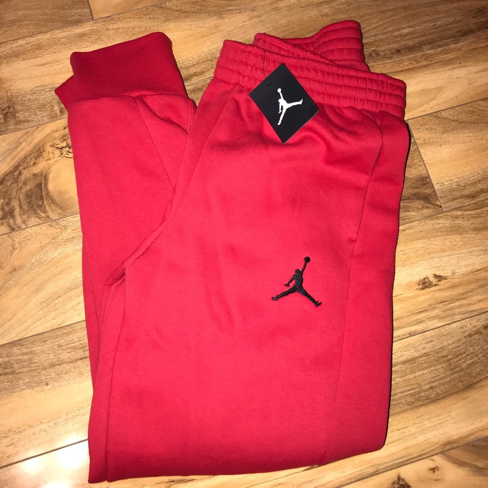 Red Jordan Sweatpants